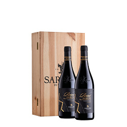 Cassetta Sartori con Amarone Reius