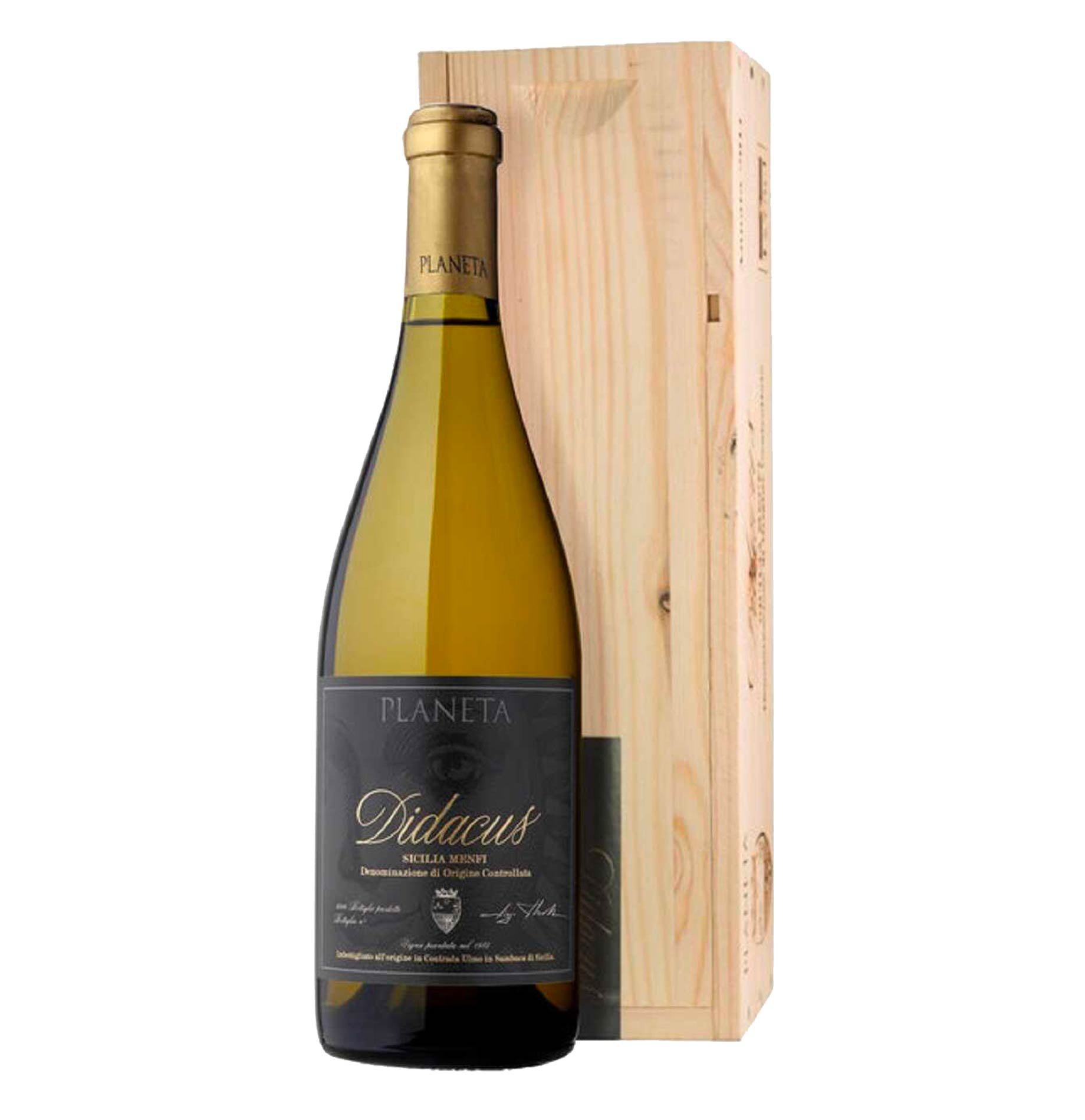 Sicilia Menfi Chardonnay DOC "Didacus" - Planeta (cassetta dei legno)