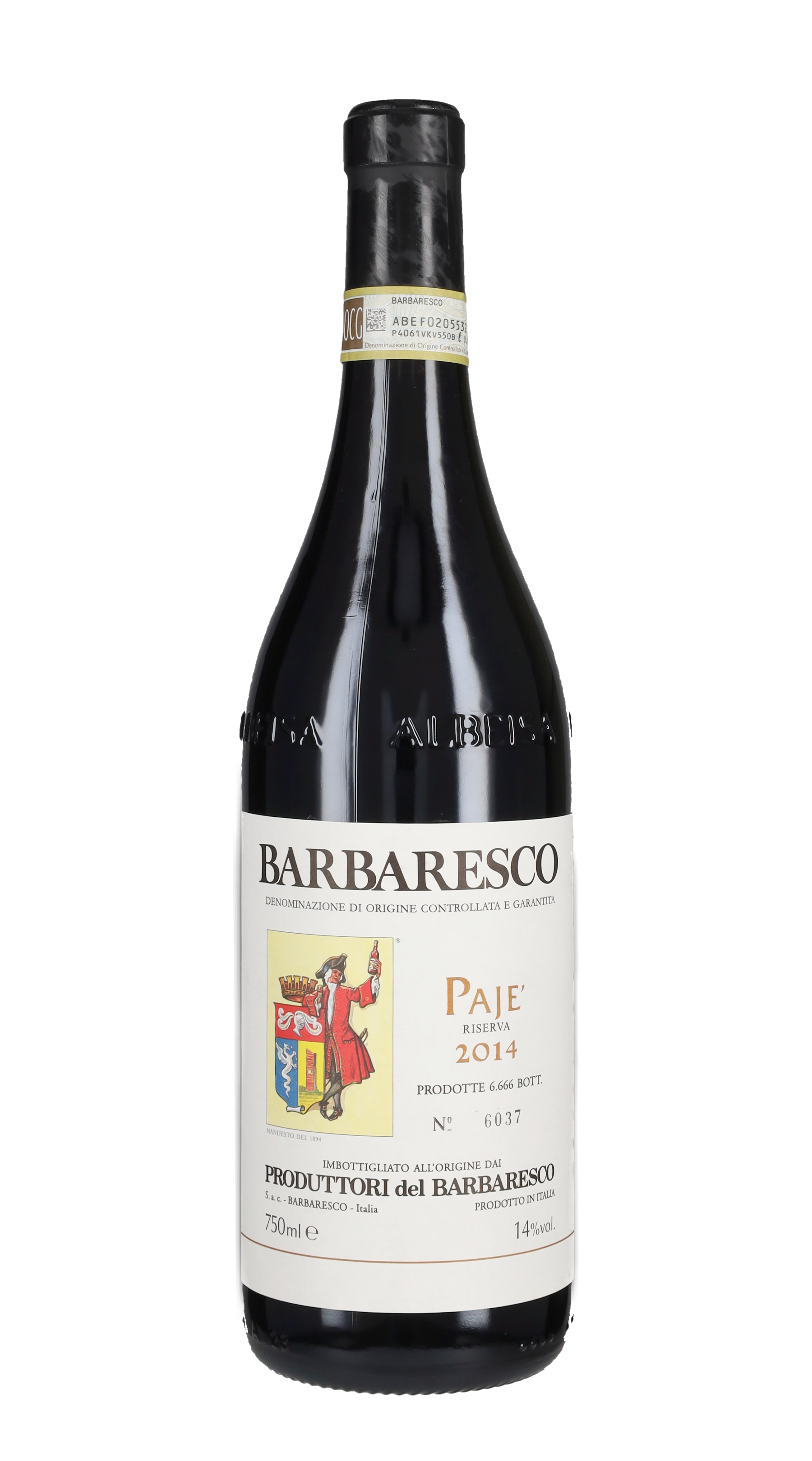 Barbaresco Riserva 'Pajé' Produttori del Barbaresco