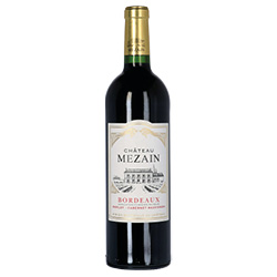 Château Mezain Bordeaux AOP Merlot - Cabernet Sauvignon 2023 0,75 ℓ