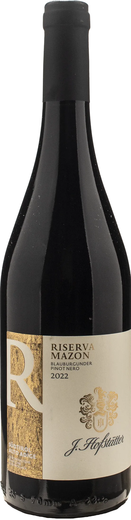 J. Blauburgunder Pinot Nero Riserva Mazon