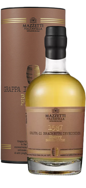 "1587" Grappa Di Brachetto Affinata In Botti Di Sherry
