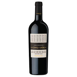 Vino Rosso d'Italia Collezione Cinquanta