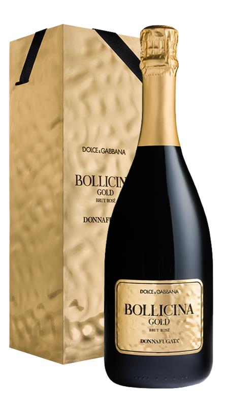 Spumante Metodo Classico Brut Rosè 'Bollicina Gold D&G' (Confezione)
