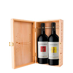 Cassetta con Primitivo e Negroamaro