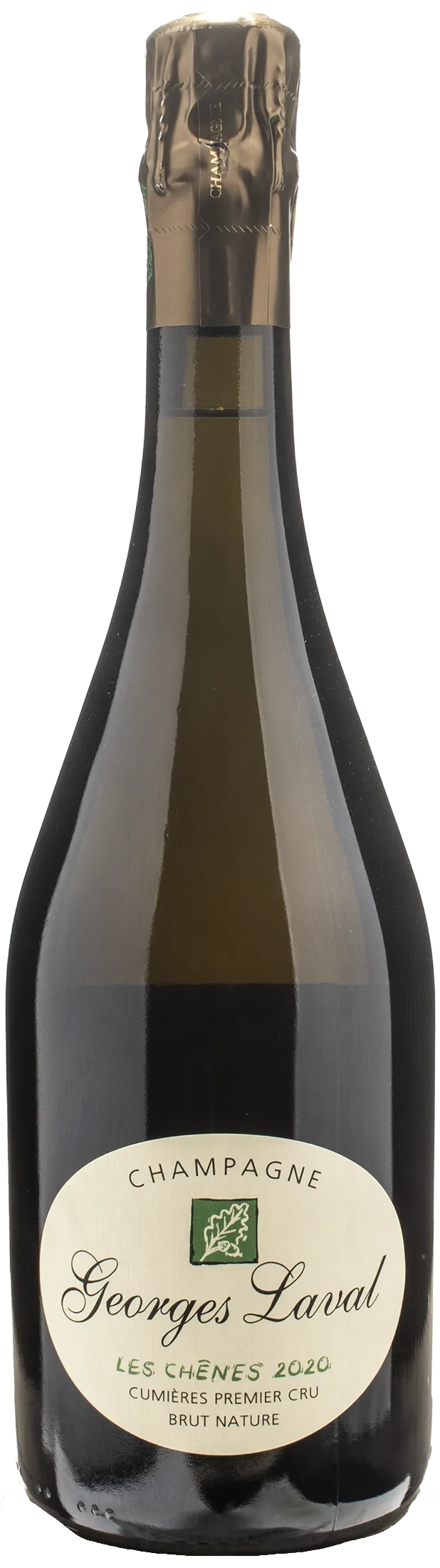 Champagne 1er Cru Blanc de Blancs Les Chenes Brut Nature