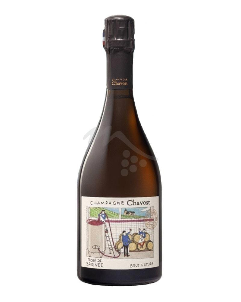 Rosè de Saignèe Brut Nature Champagne AOC Chavost