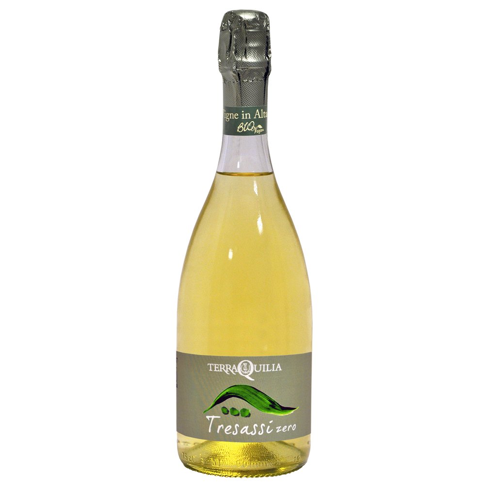 Vino Bianco Frizzante tresassi Zero